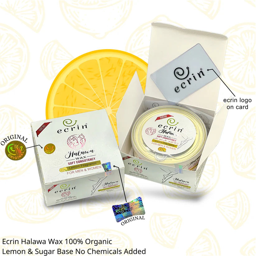 Ecrin Luminous Smooth Skin Lemon Fragrance Halawa Wax Lyeza