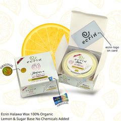 Ecrin Luminous Smooth Skin Lemon Fragrance Halawa Wax Lyeza