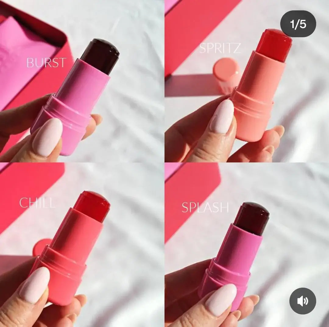 4 PCS - Jelly Lip and Blush Tint Lyeza