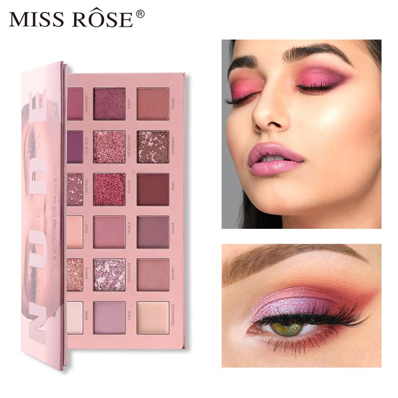 Miss Rose Nude Eyeshadow Palette Lyeza