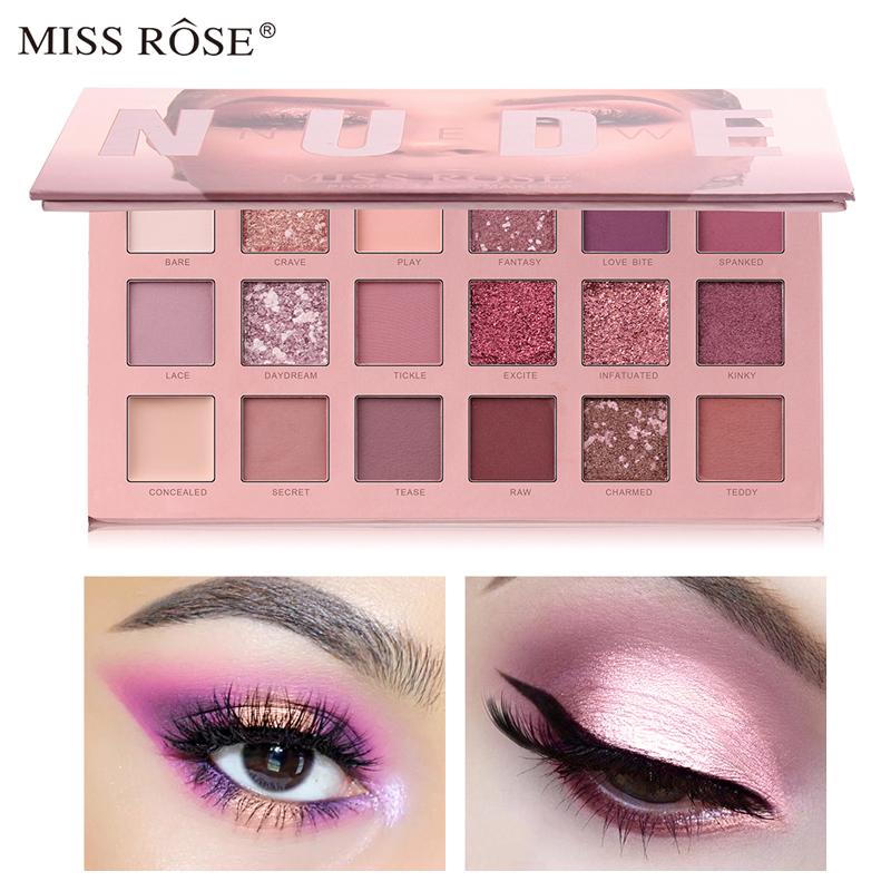 Miss Rose Nude Eyeshadow Palette Lyeza