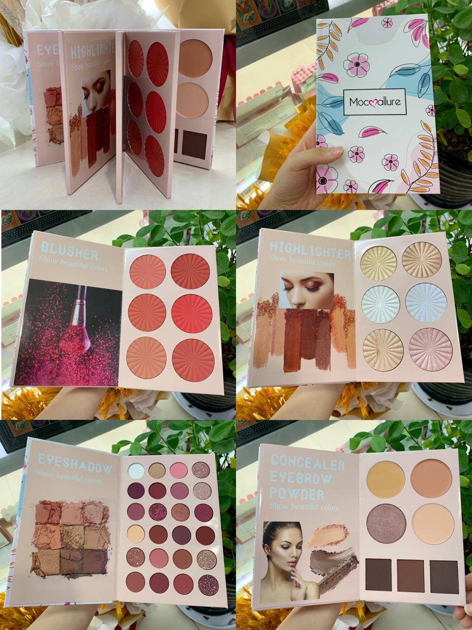 Mocallure 4 In 1 Eyeshadow Palette Book Lyeza