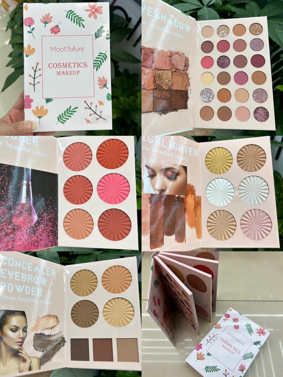 Mocallure 4 In 1 Eyeshadow Palette Book Lyeza